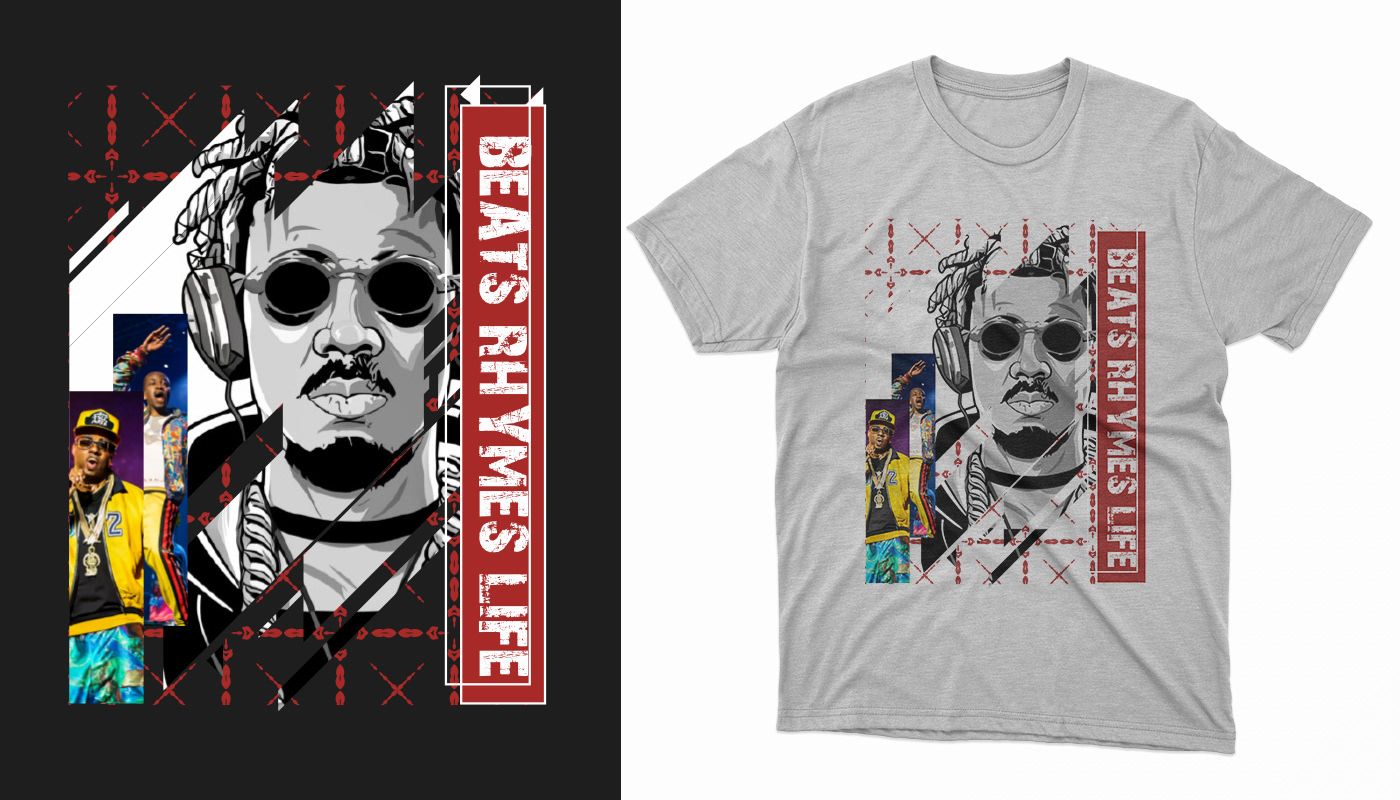 ACTIVE SHIRT hiphop HipHopMusic hiphop art Tshirt Design Clothing t-shirt hiphop dance hiphop illustration hiphop tshirt