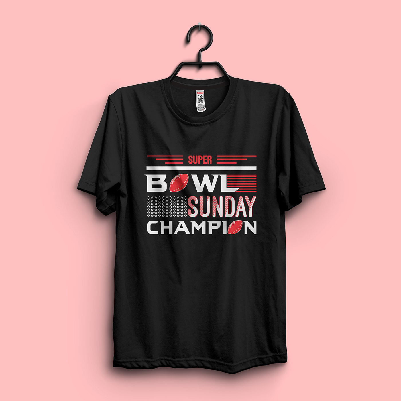 basketball bowl sunday champion footbll lettering Sport Shirt Design sports sunday t shirt design typography  