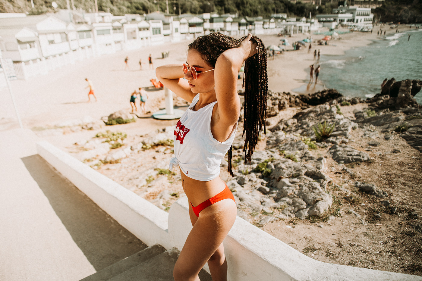 beach playa swimwear bañador girl biquini