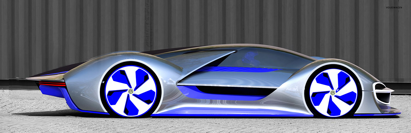 3D cardesign concept design ID IDR volkswagen