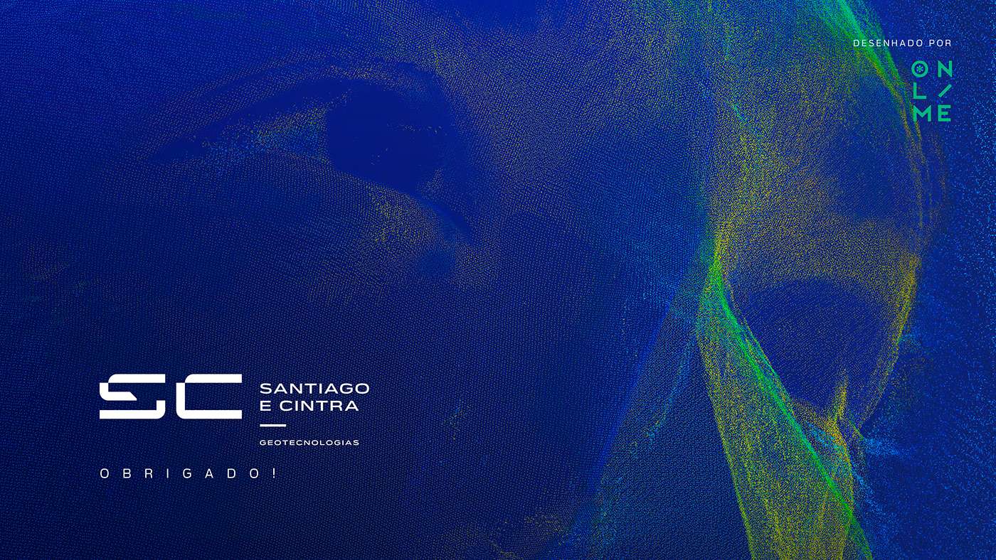 branding  Branding Identity drone Mapping Santiago&Cintra Trimble