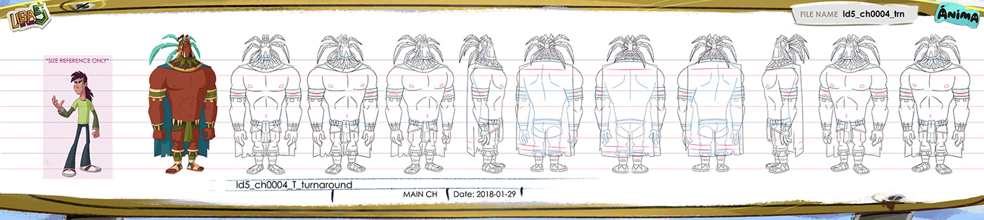 cartoon Character design  digital illustration diseño de personajes