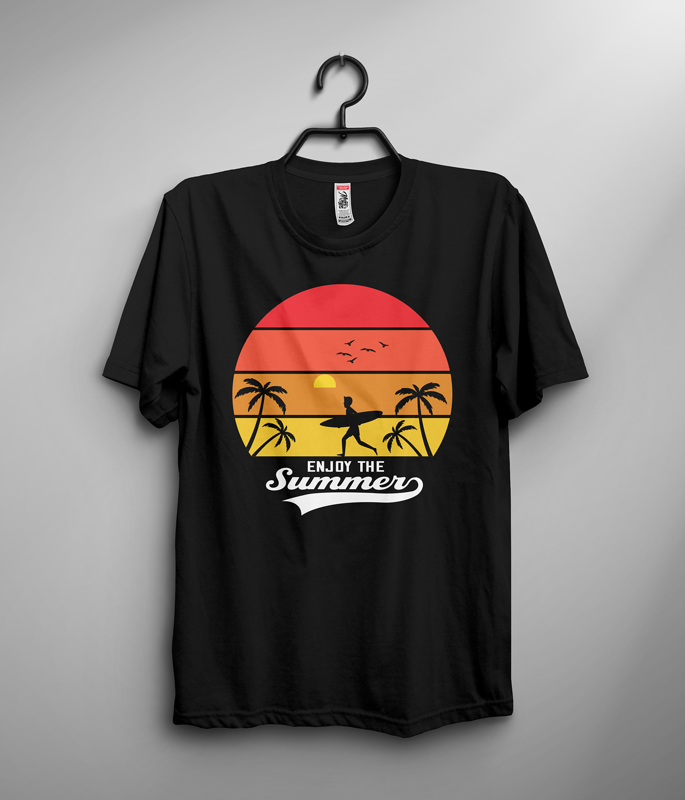 summer Summer T-shirt design summertime ILLUSTRATION  Graphic Designer Logo Design designer t-shirt Tshirt Design typography  