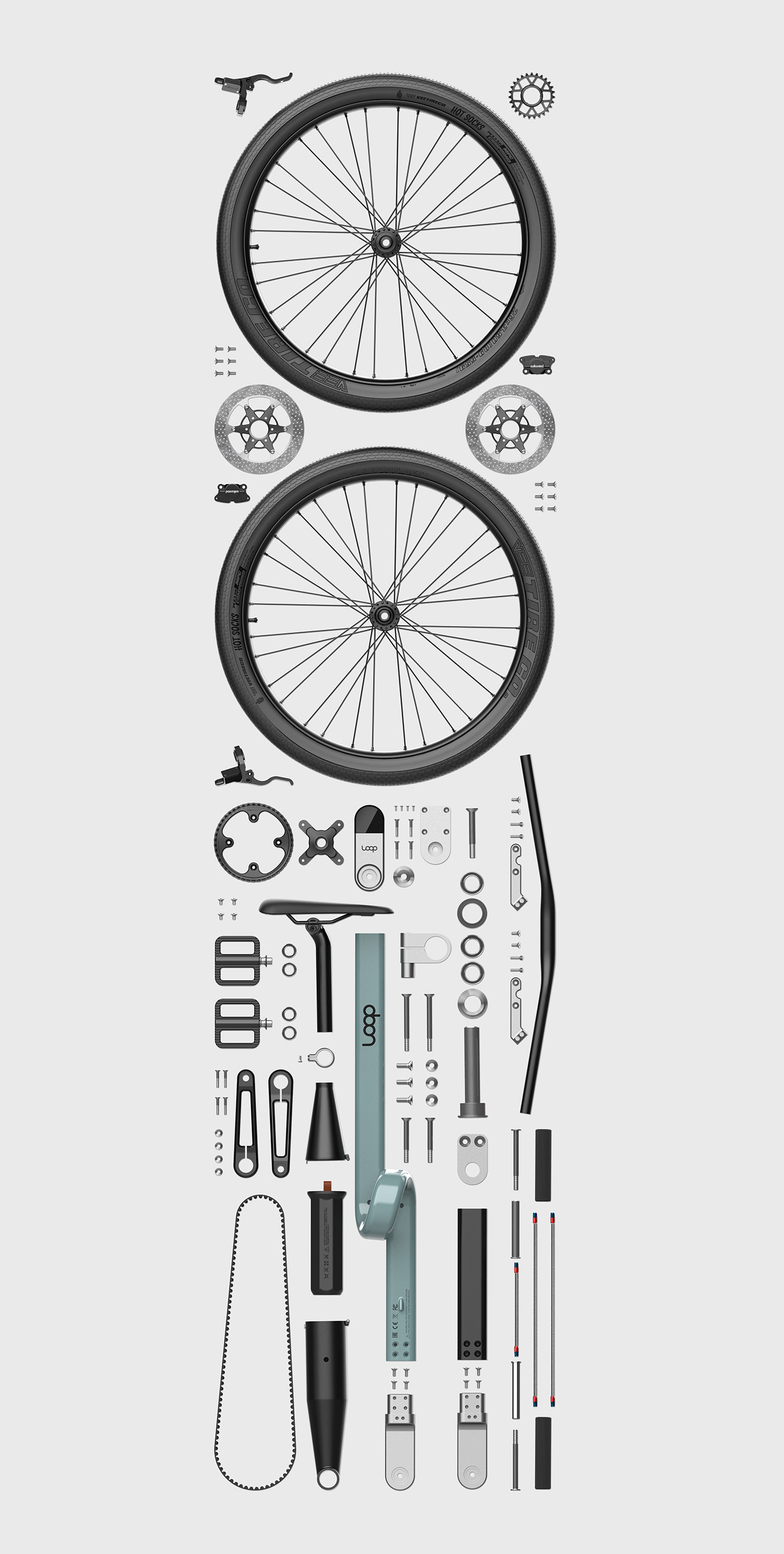 Bicycle Bike design design industriel fixie industrial design  minimal design product design  Transportation Design velo