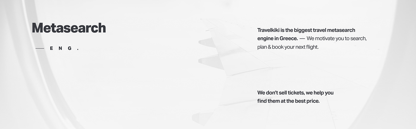 UI ux Booking flight aggregator product web app airplane ticket reborrn