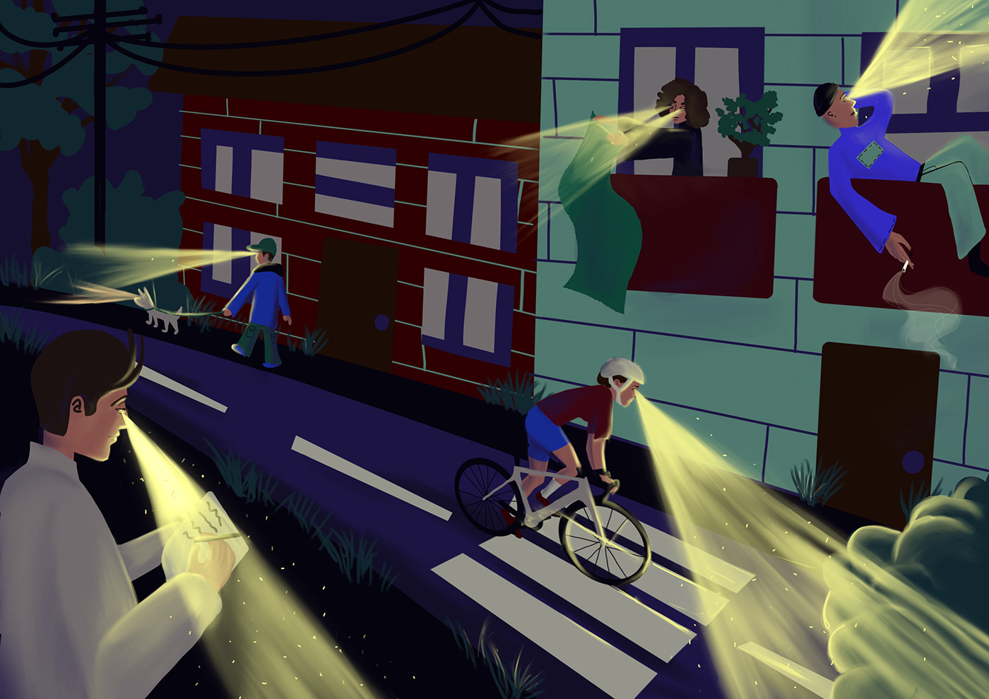 Image may contain: screenshot, cartoon and bicycle