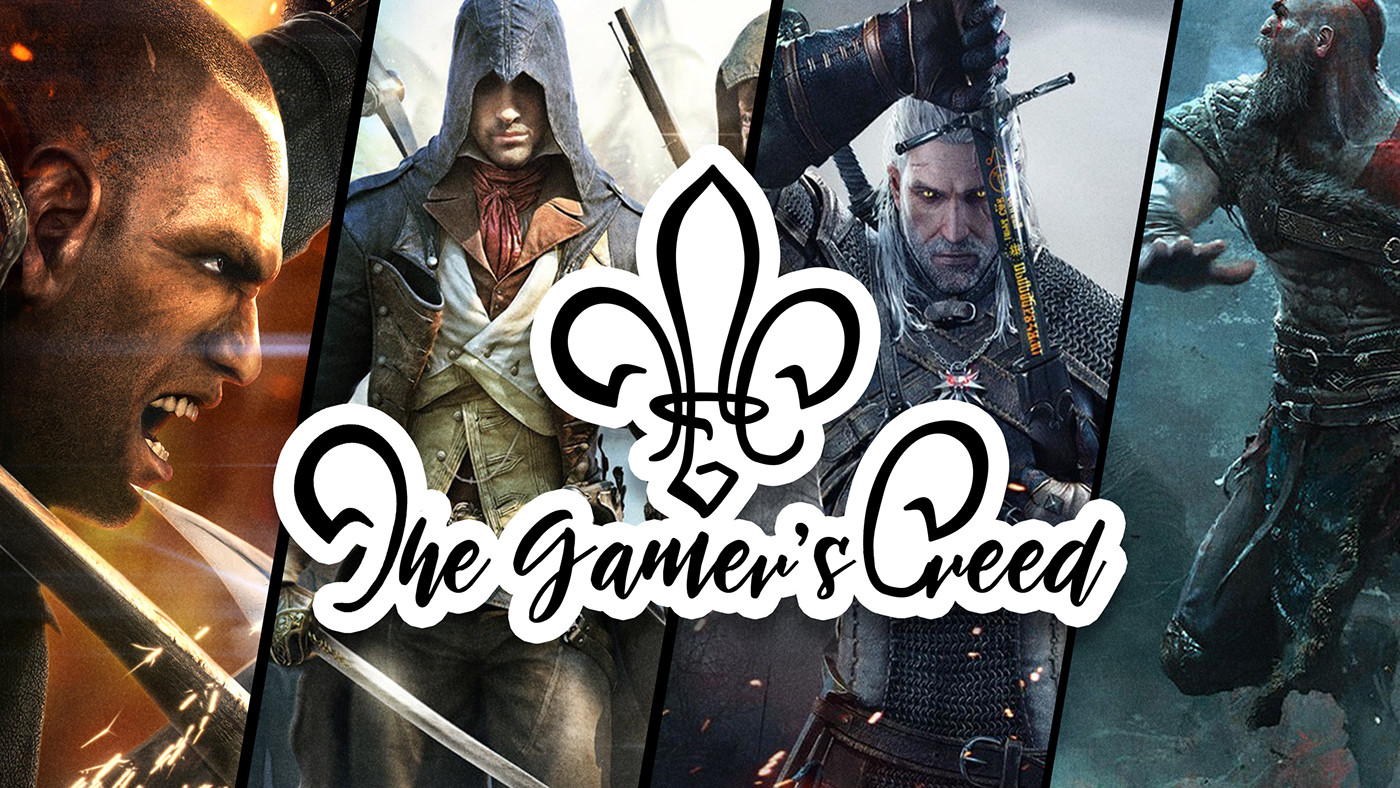 the gamers creed logo design