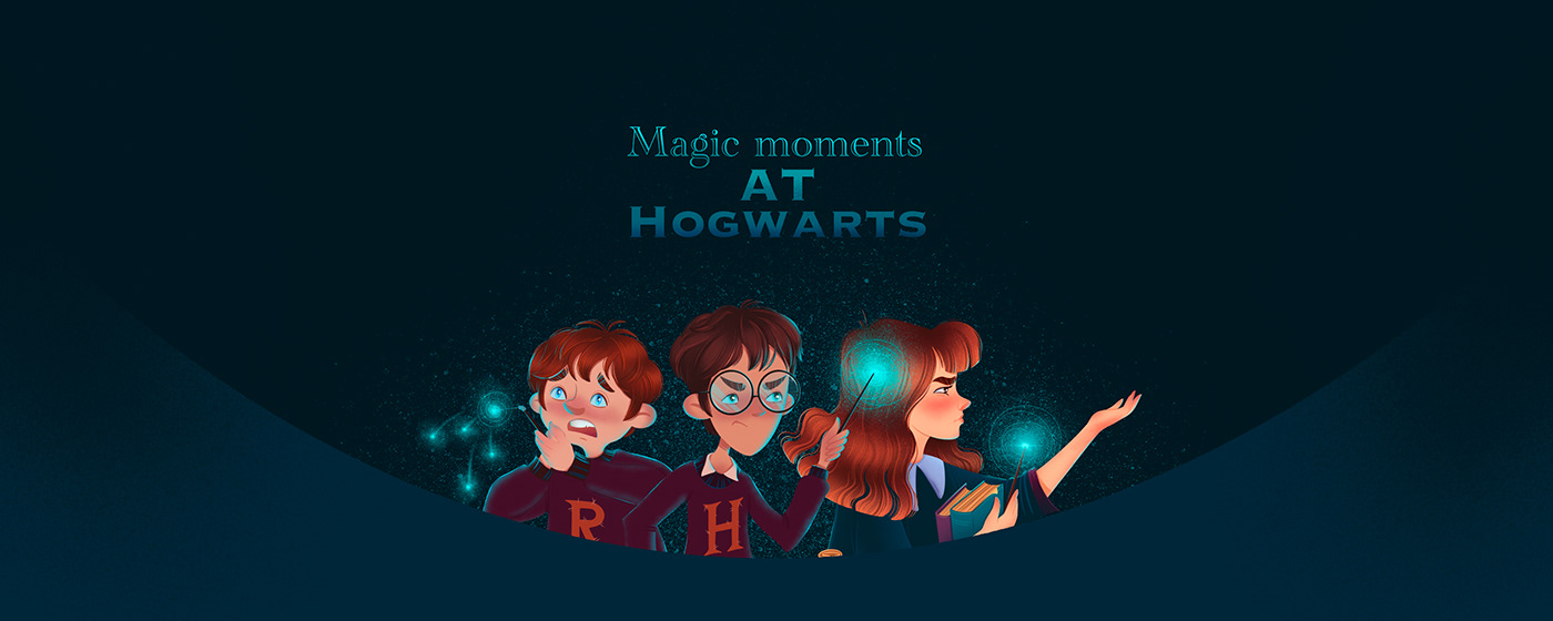 Character Character design  Digital Art  fanart harry potter Hogwarts ILLUSTRATION  Magic   painting   Pottery