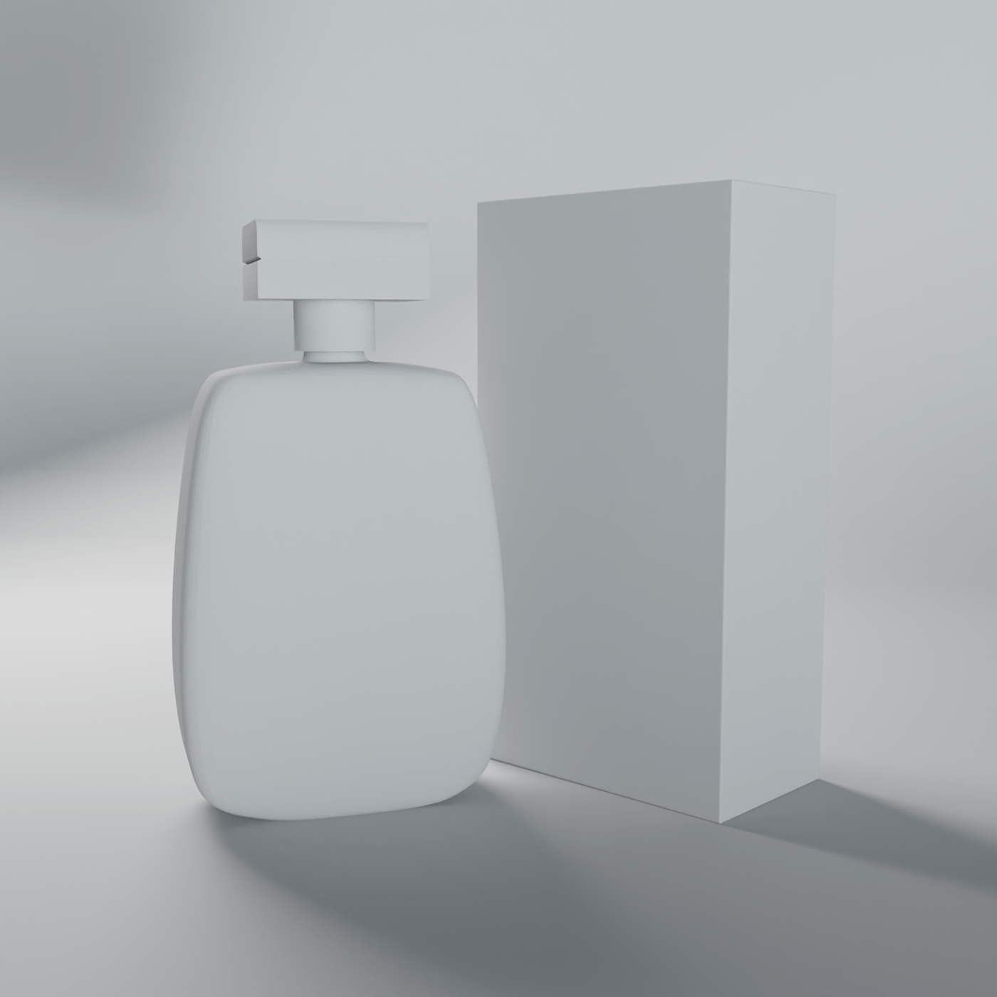 blender Cosméticos design gráfico embalagem luxcore mockup 3d perfume