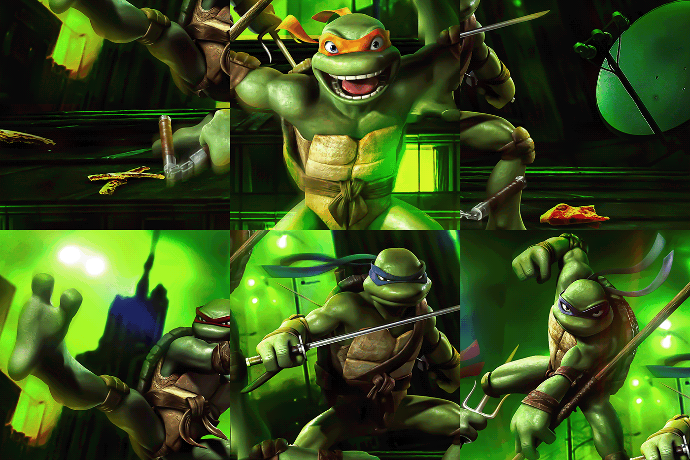 cartoon Turtles  design manipulation photomanipulation artwork digital illustration sketch Donatello ninjaturtles