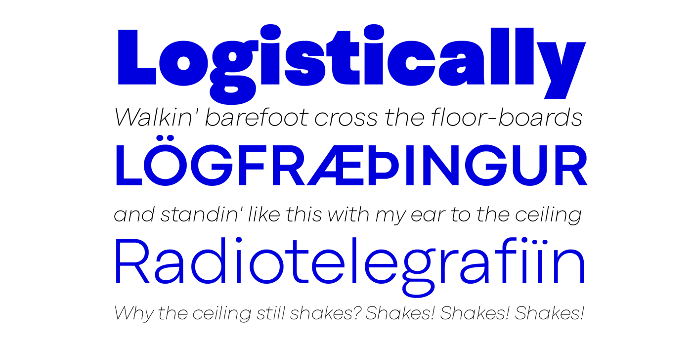 free Free font modern minimal geometric sans serif font Typeface