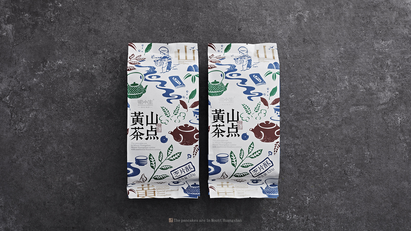 包装 茶点 茶叶 Packaging tea cookies japanese chinese zen 简约