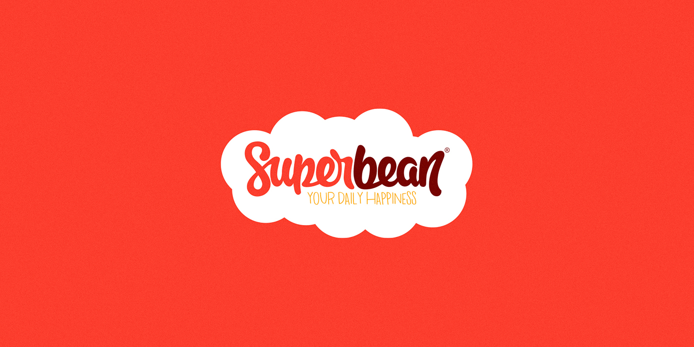 Logo Design Mascot coffee shop mvp logo brand identity Character design  DNA SuperBean