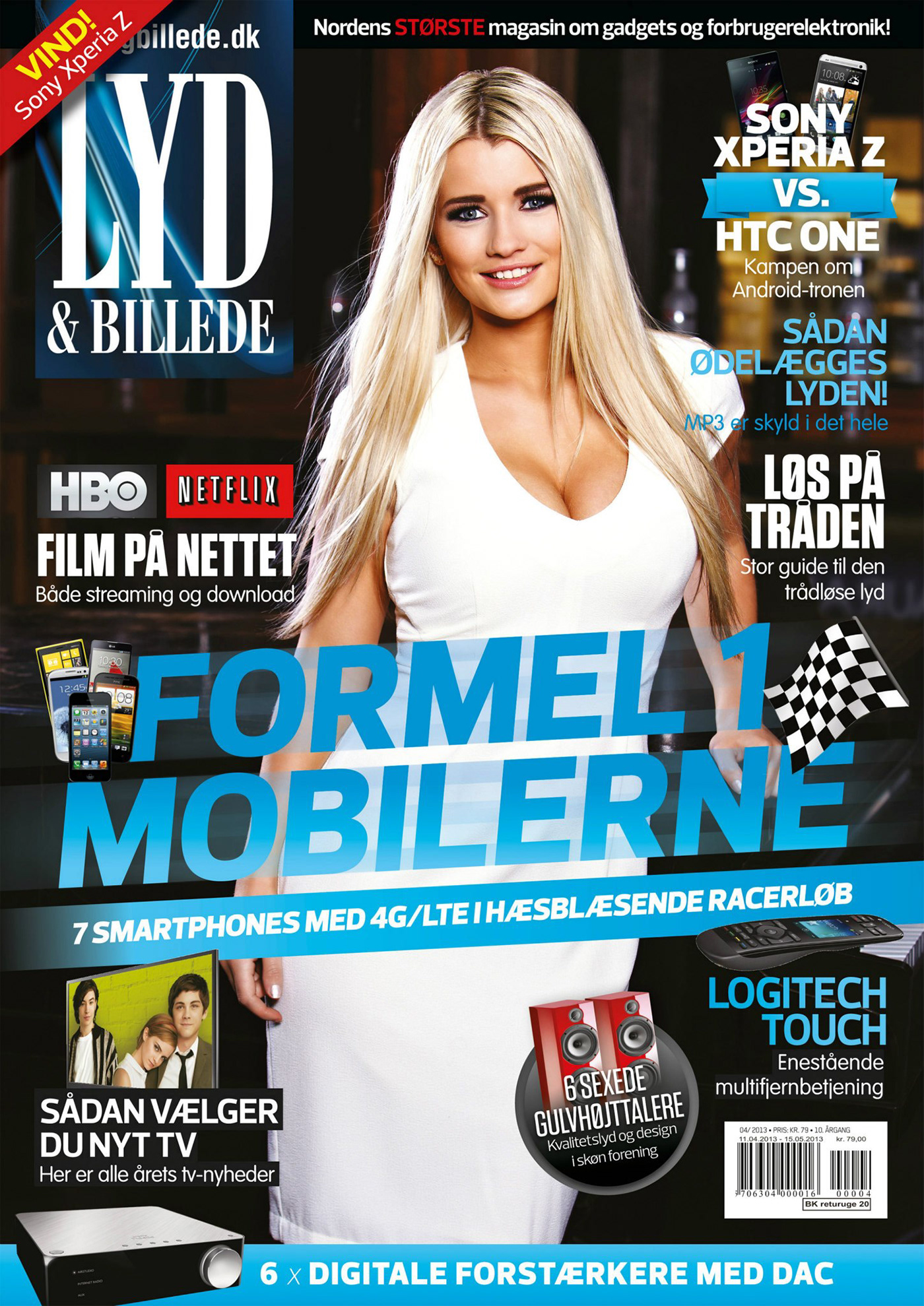modelstock denmark editorial magazine cover blonde
