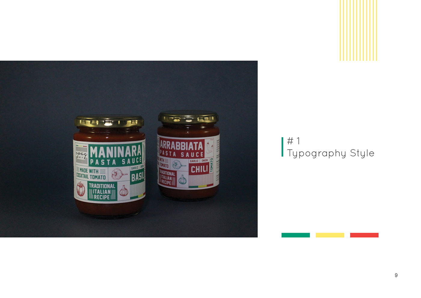 graphic design  design packaging design bottle packaging label design pasta sauce spaghetti Proposal publication spag