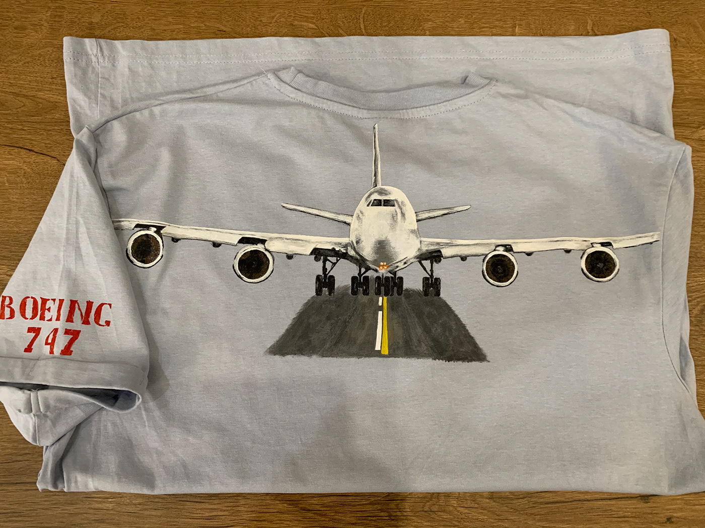 Boeing painting clothes