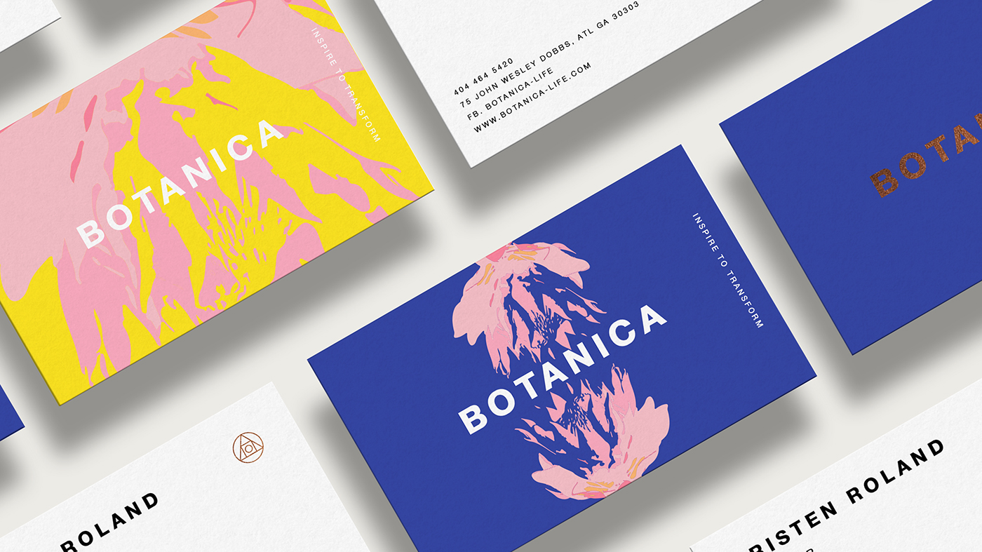 branding  brand identity personal alchemy graphic design  Business Cards identity blue bold colors