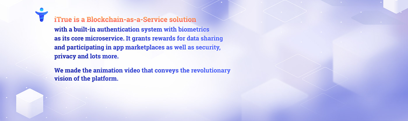 blockchain cryptocurrency animation  explainer biometrics video ILLUSTRATION  motion design Data isometry