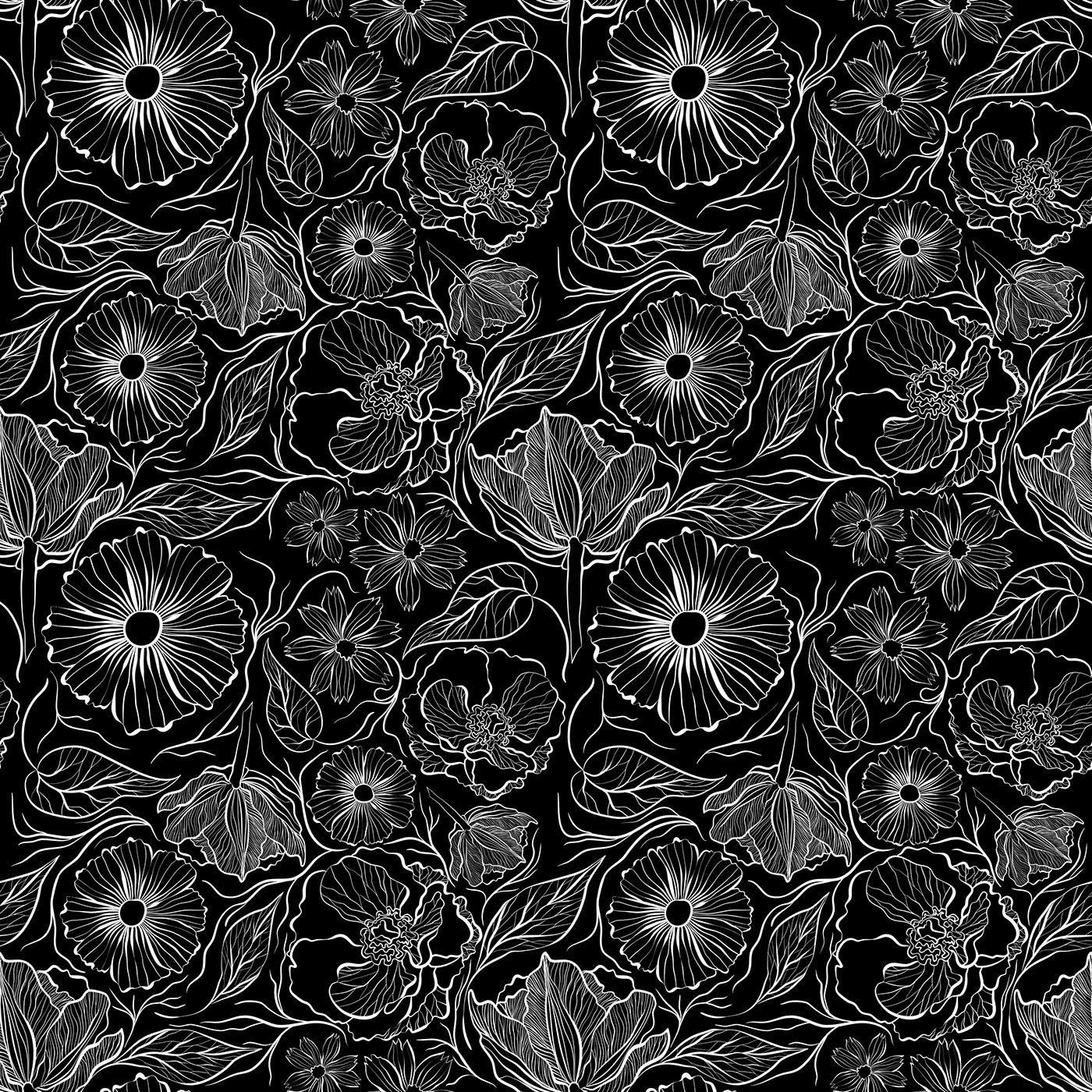 Fashion  floral pattern seamless vector