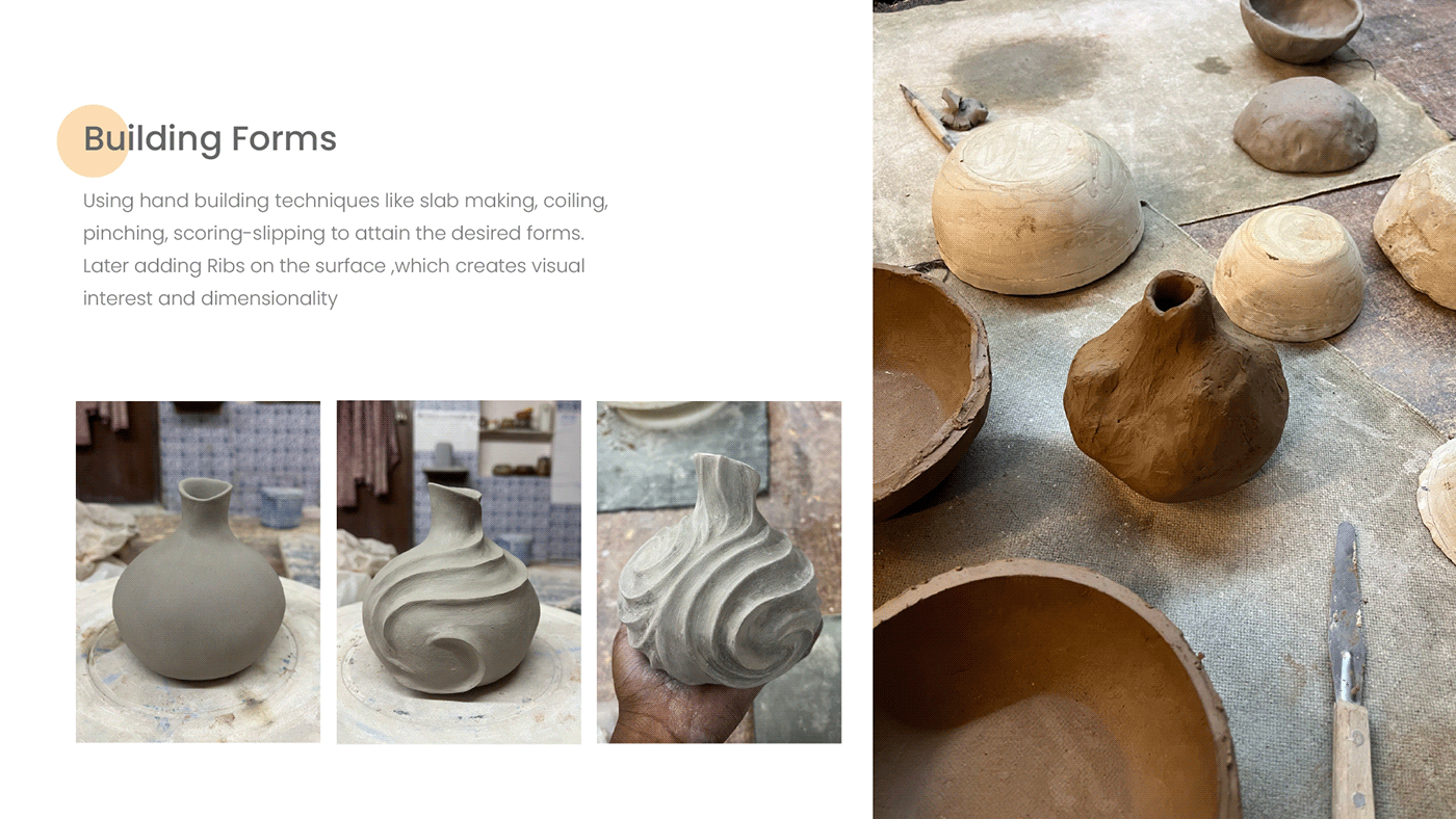 ceramics  sculpture handmade cmf product design  homedecor ceramic design Pottery