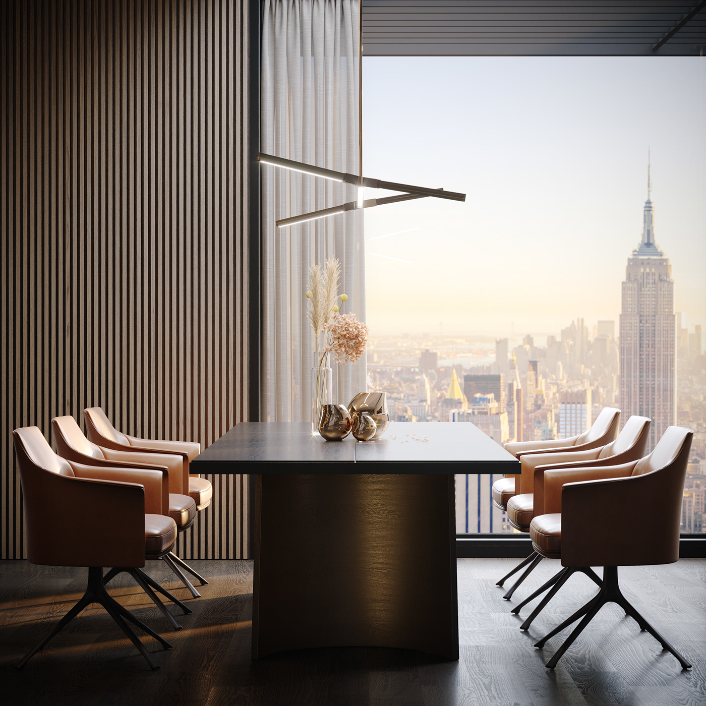 Manhattan NY realestate Render visualization Interior design usa