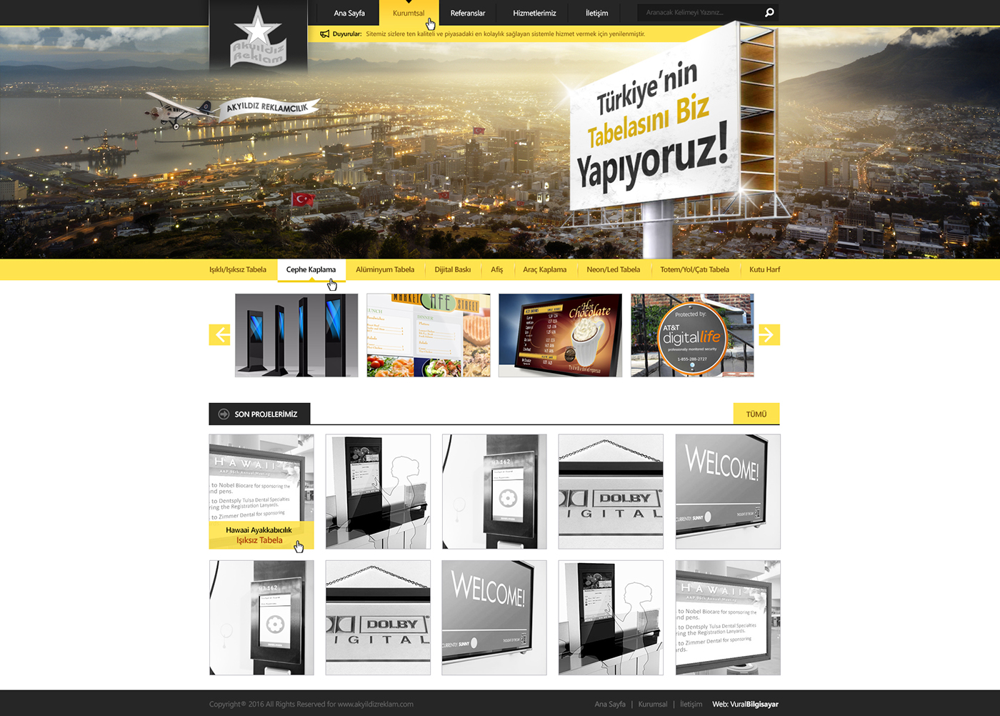 php Website design tasarım art yeni new grafik photoshop HTML