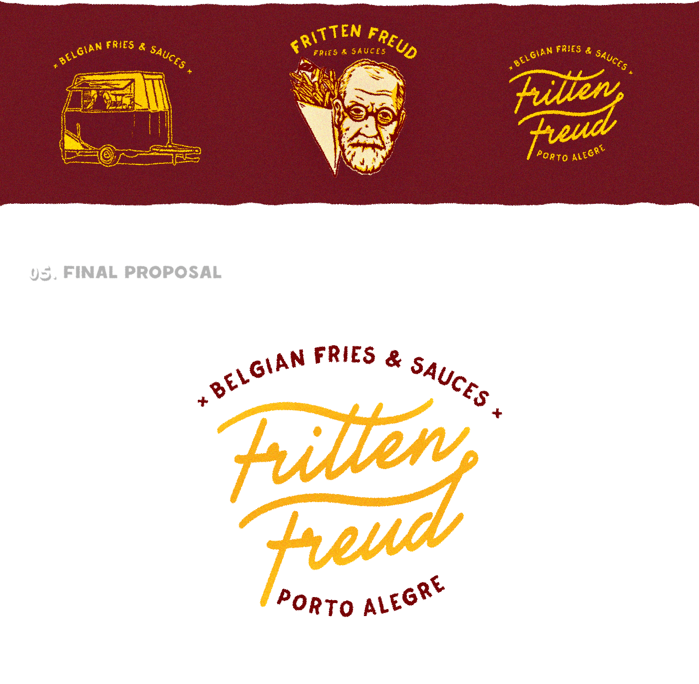branding  Food truck identity graphic visual logo graphic studio