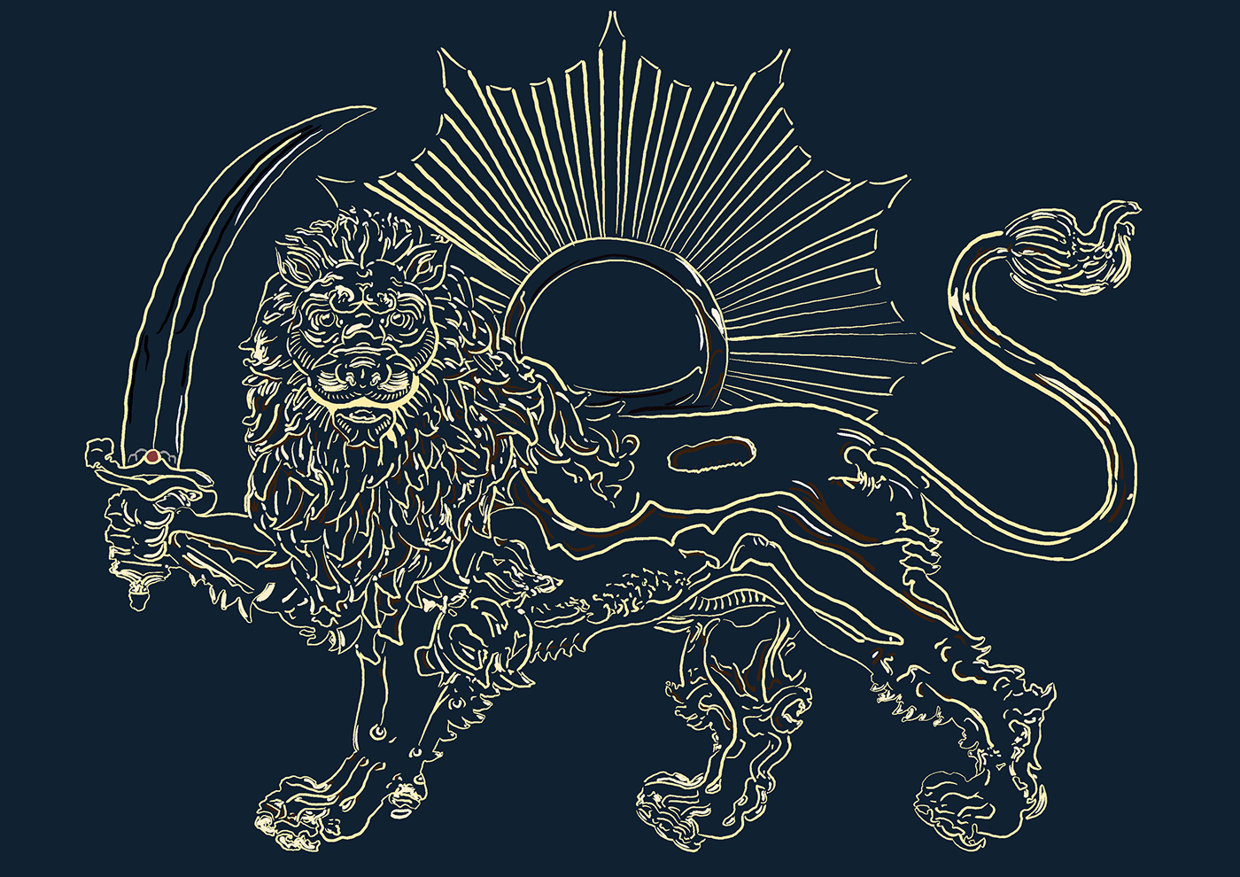 Lion The Sun Sword