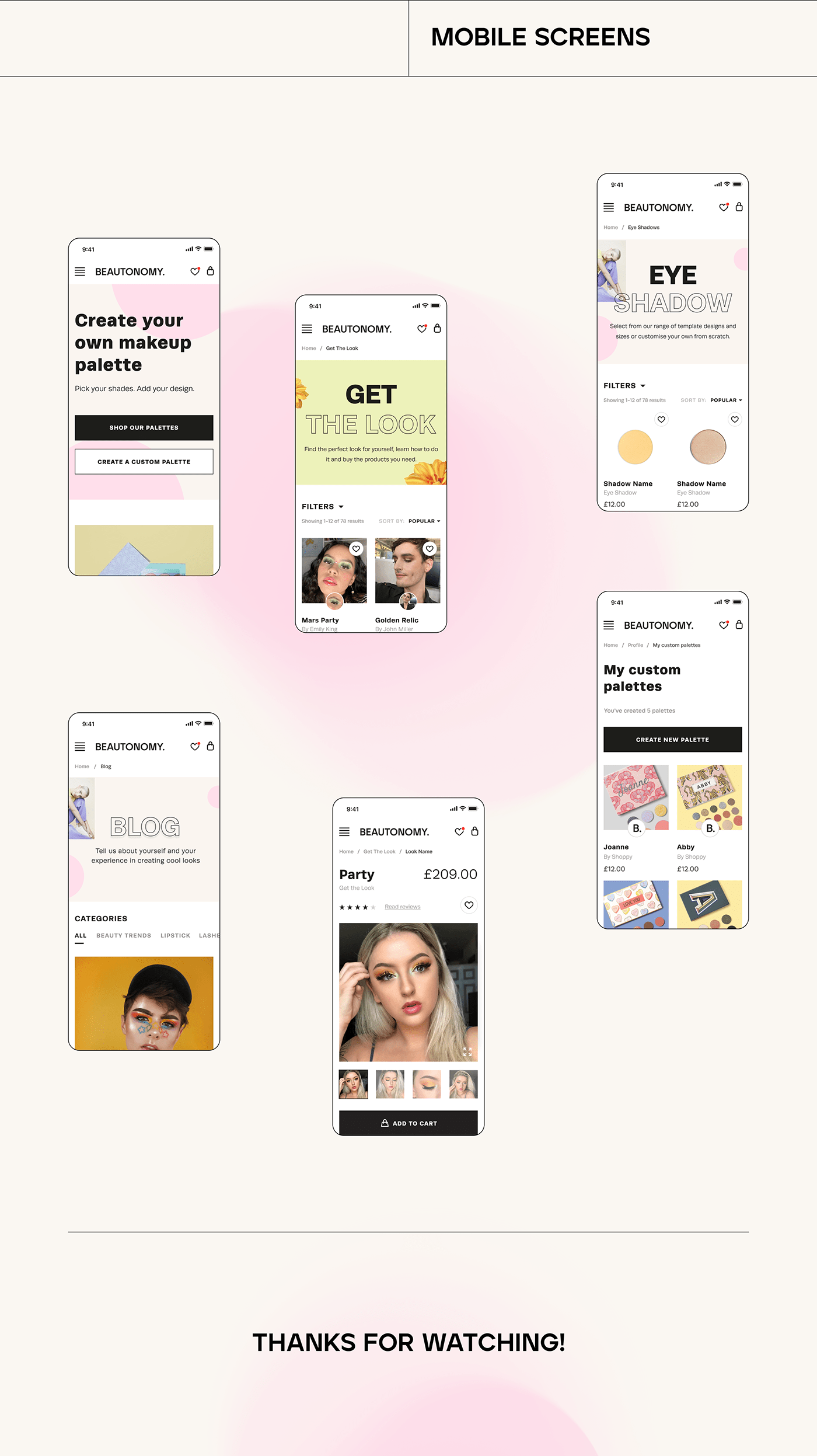 beauty clean Ecommerce Fashion  minimal shop store UI/UX Web Design  Website