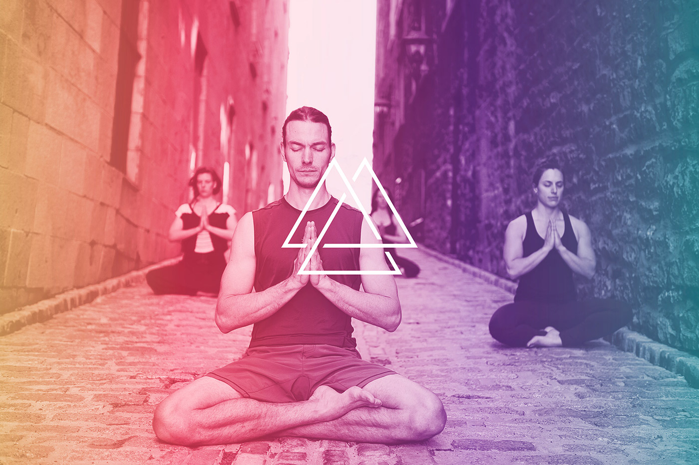 logo Stationery guidelines graphic brand Yoga movement meditation