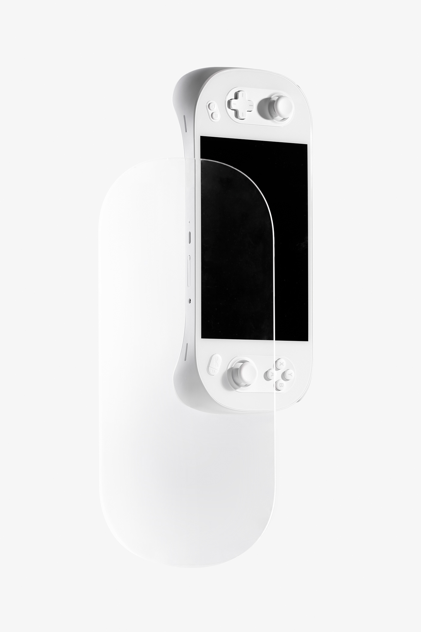 design future Gaming handheld industrial design  product design  surface design #ayaneo second white secondwhite