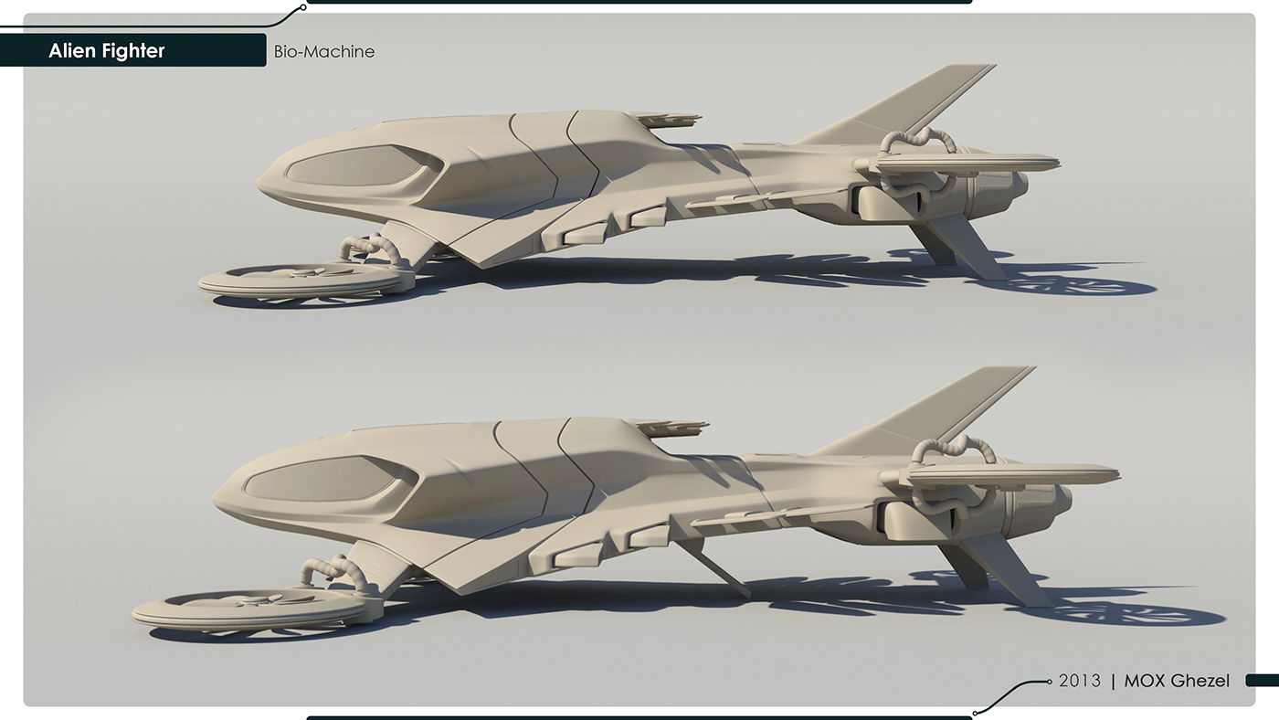 Bio Machines 3D Biodesign Bionic concept Sci Fi transportation Transportation Design industrial design  3d design
