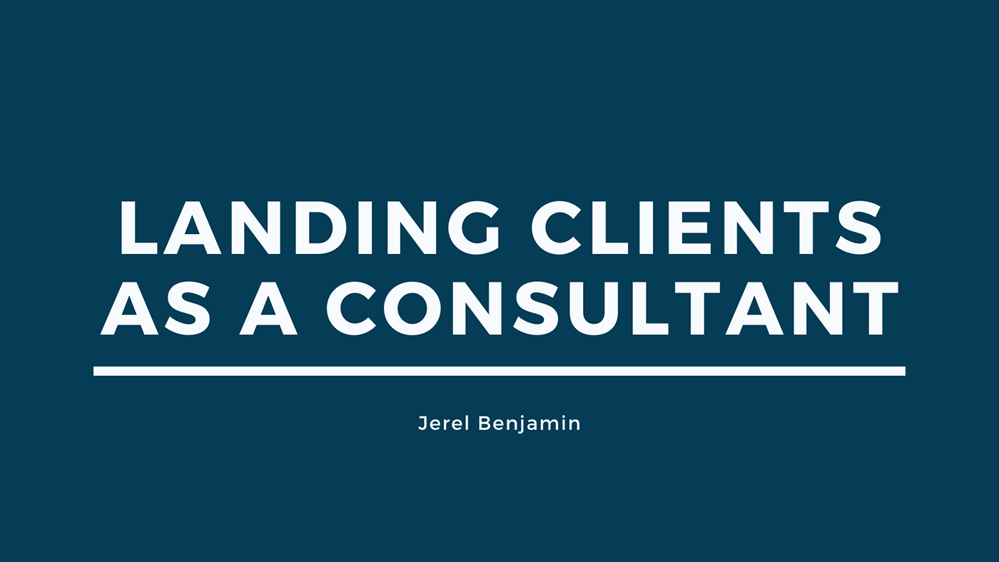 becoming an entrepreneur business consulting Business growth business leader Consulting entrepreneur growing your business Jerel Anthony Benjamin Jerel Benjamin Leadership Tips