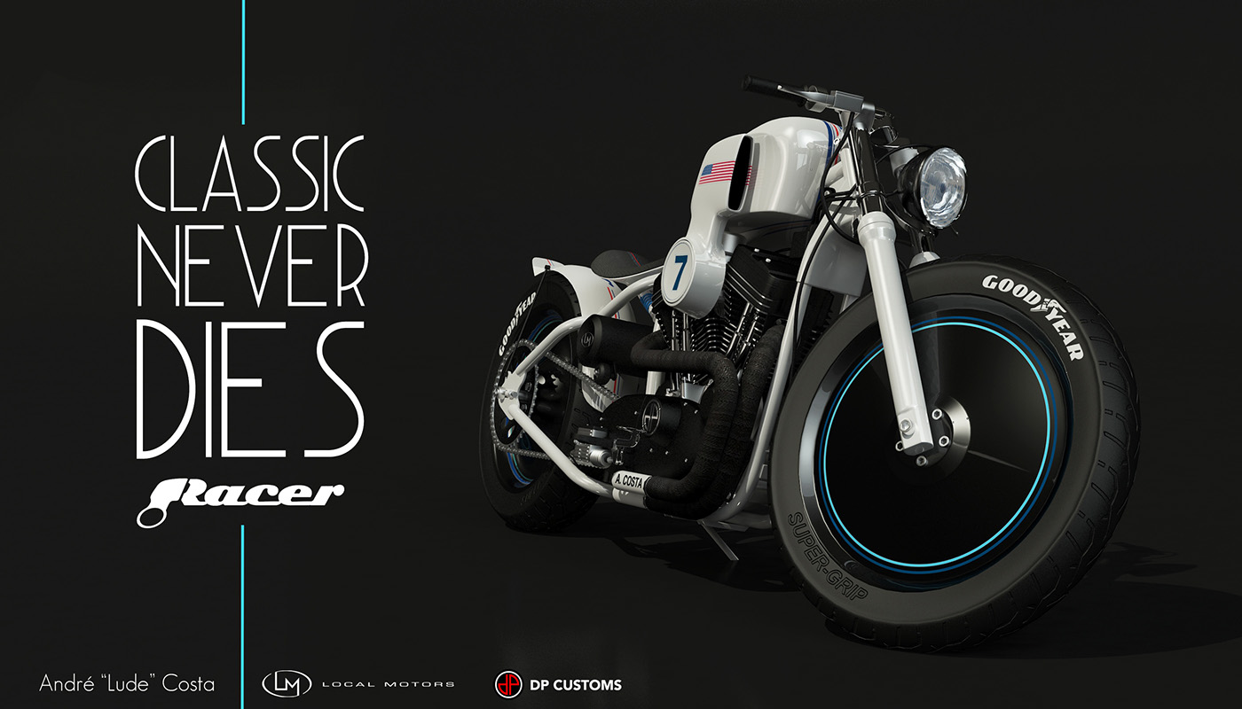 racer DP Customs Custom Motorcycle motorcycle design