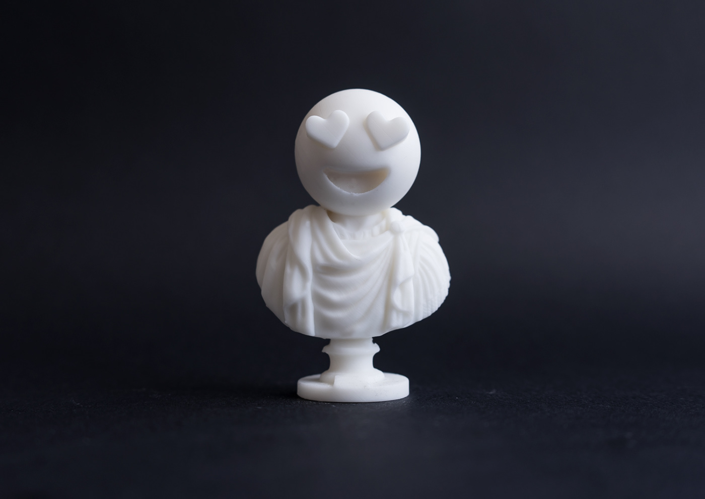Emoji 3d print 3D Printing sculptmojis art vinyl toy Digital Art  CGI sculpture