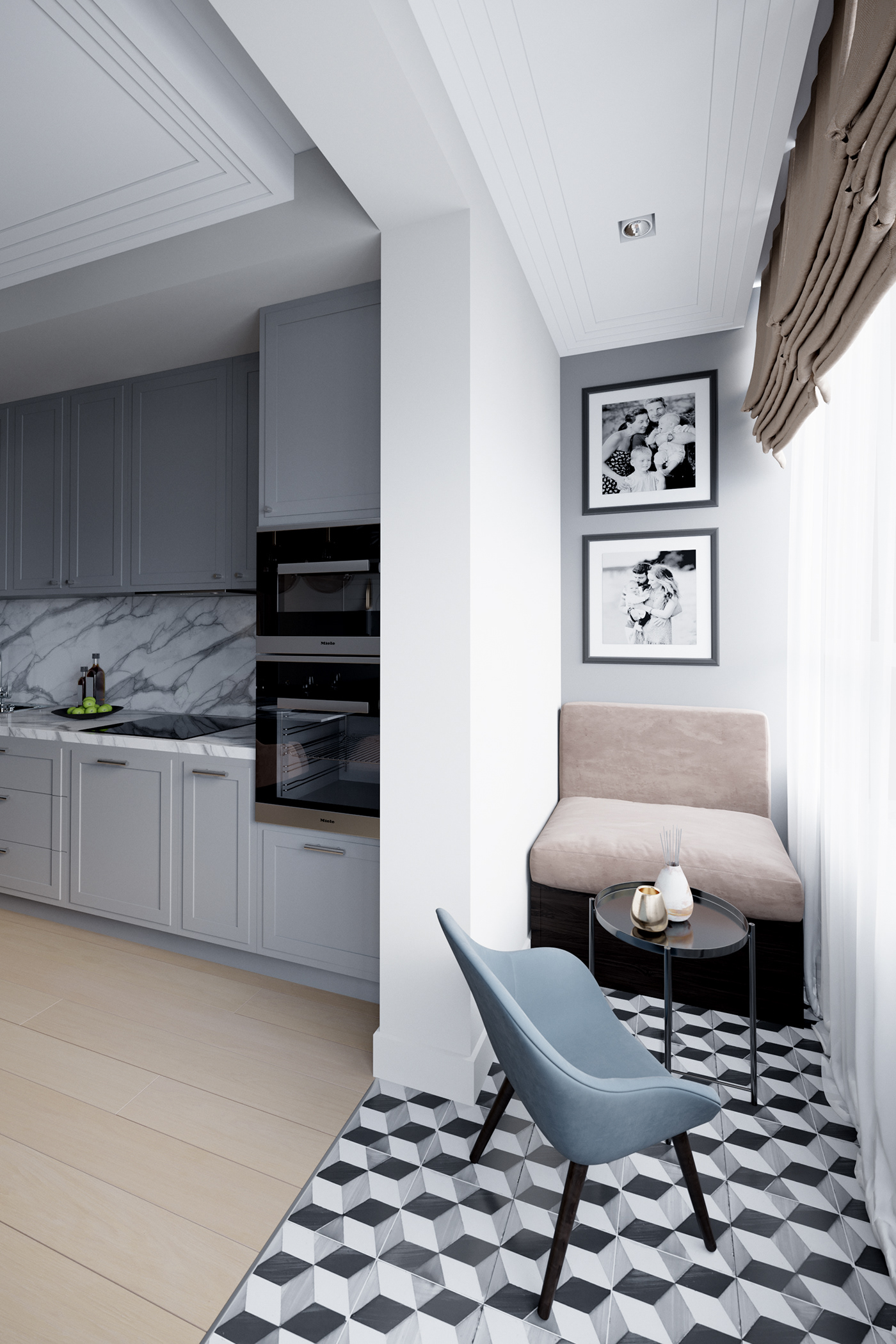 Interior interior design  livingroom bathroom bedroom corona renderer apartment architecture archviz design