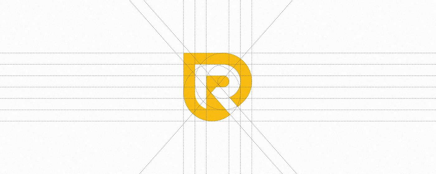 redesign Rebrand branding  Real estate agency Office company yellow identity