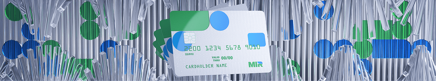 cinema4d futuristic mastercard MIR motiondesign motorin Visa