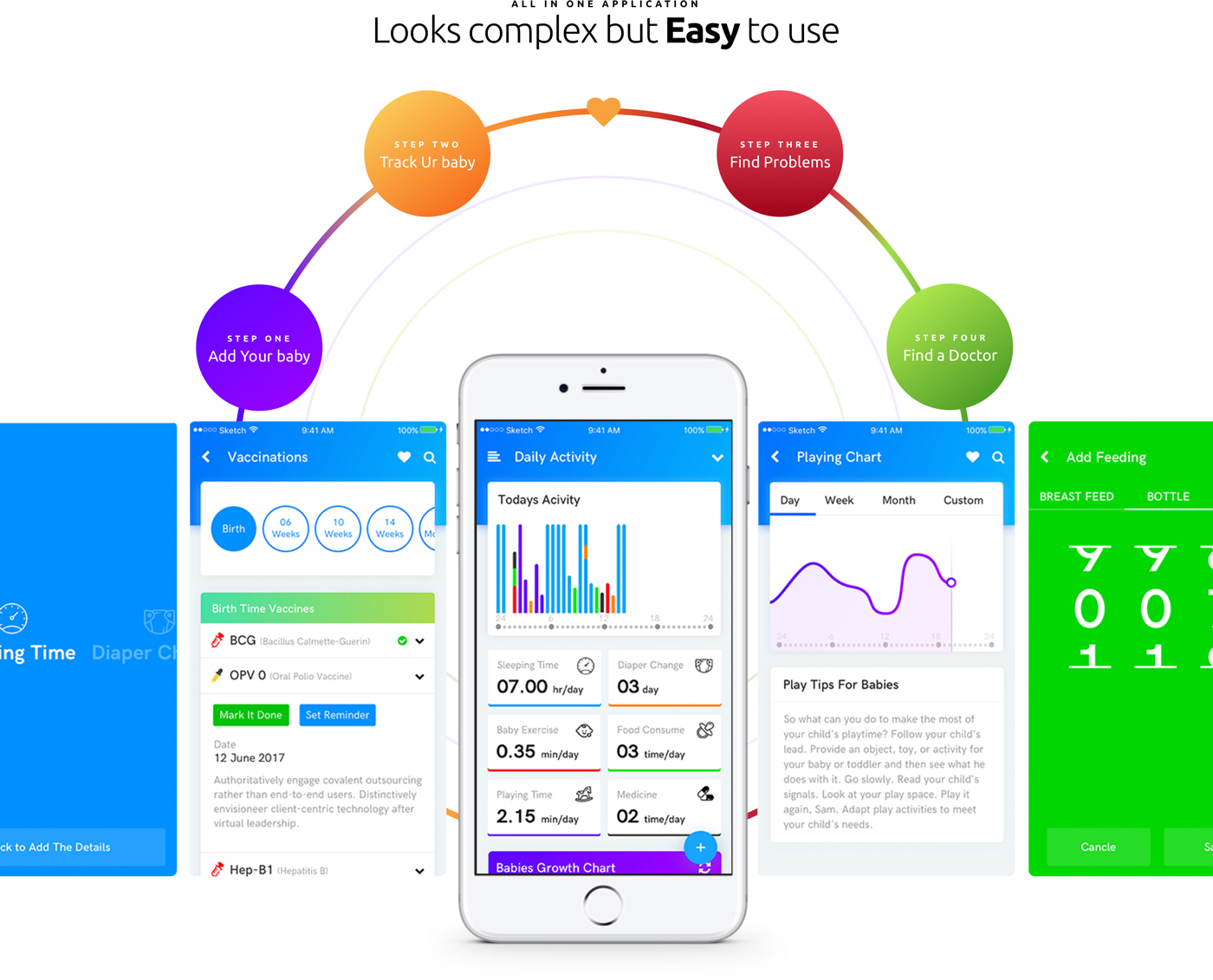 Health health tracker Charts Mobile UI Mobile app ui design UX design wireframe health ui fitness app