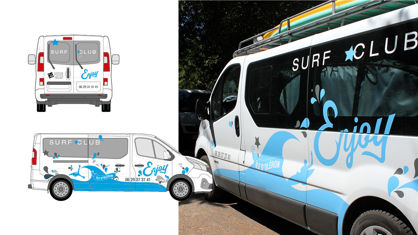 typography   Graphic Designer surfing Outdoor Photography  vector Vehicle