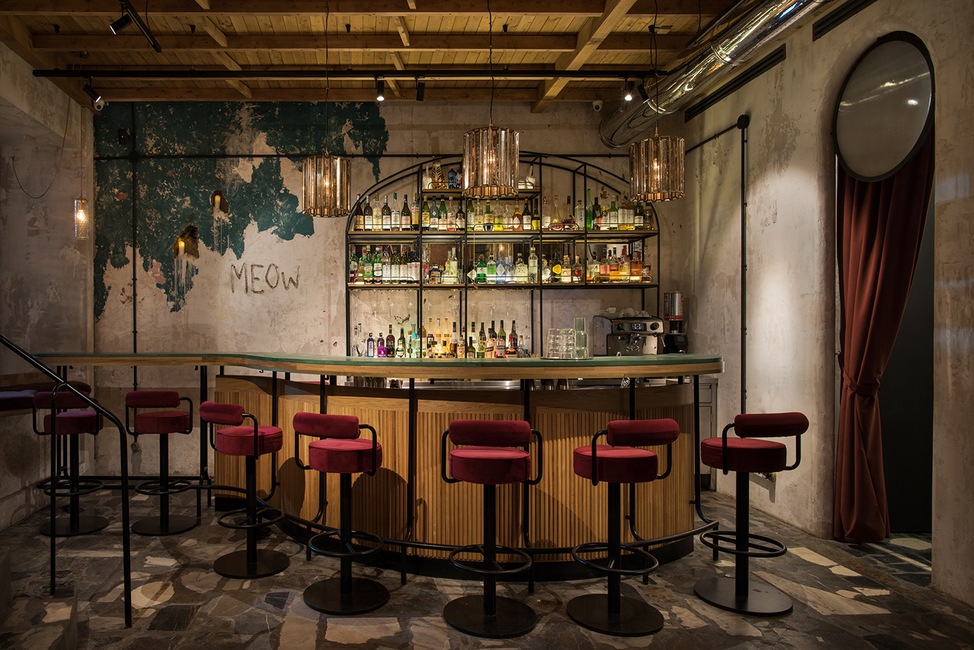 bar decor design HORECA Interior paum restaurant