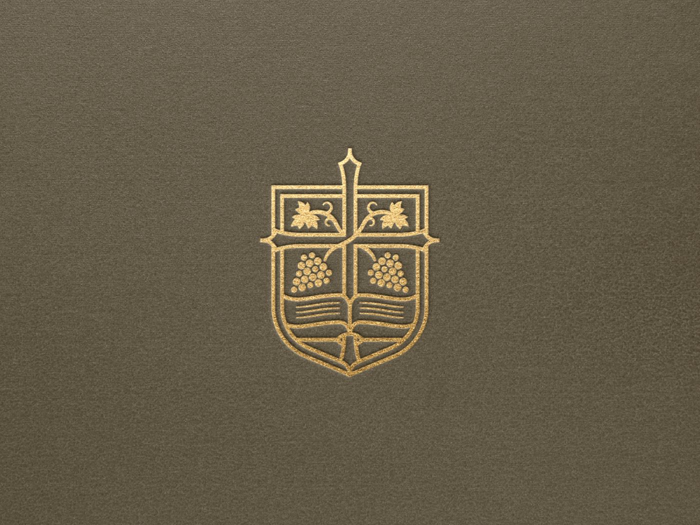 badge bible branding  church church branding cross line art logo Peter Voth Design vector