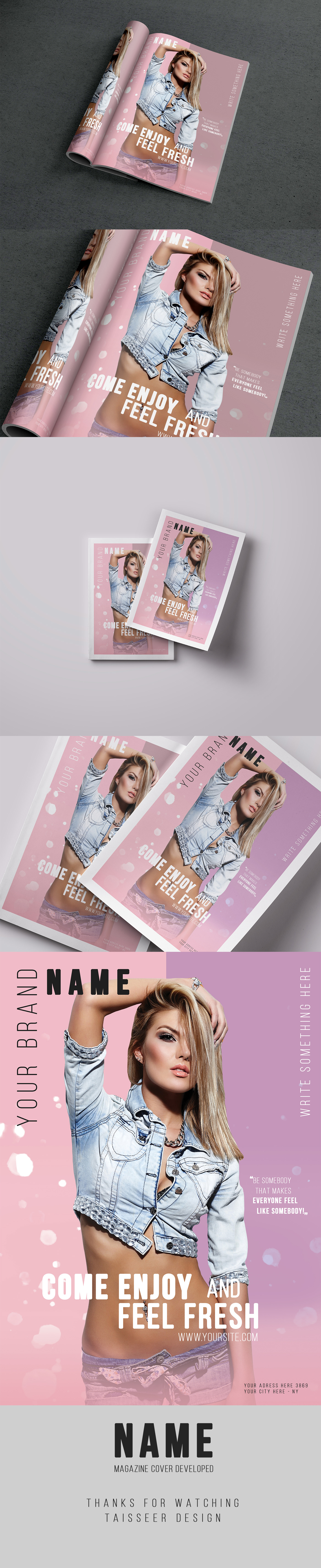 design graphic design  magazine Magazine design typography  