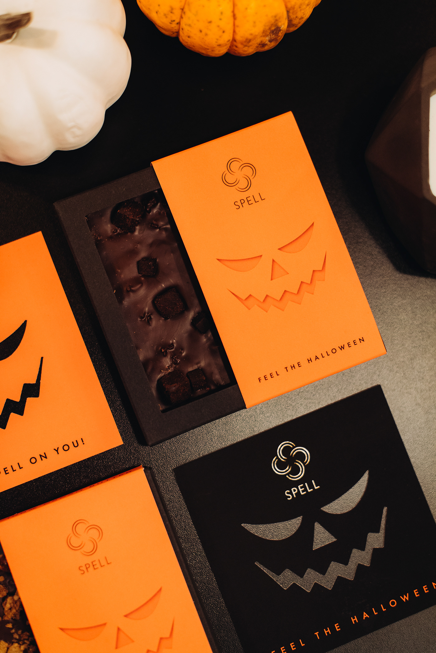 brand identity Confectionery Halloween Halloween package design package Packaging packaging design Scary sweets packaging