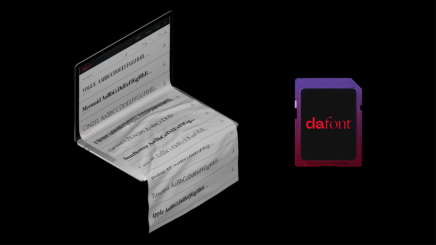 dafont dafont.com rebranding Website Design motion graphics  ui design UX design xddailychallenge after effects Students