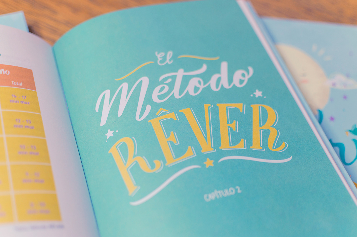 book cover dream hábitos de sueño ilustraciones lettering portada de libro Rever