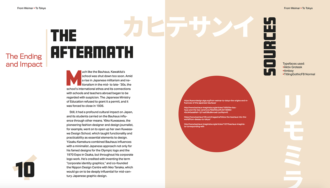 college design japan student tokyo typography  