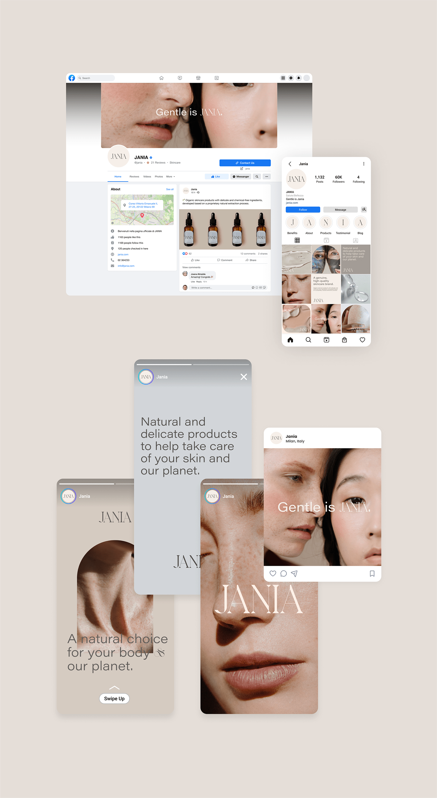 beauty Brand Design brand identity branding  graphic design  identity Identity Design inspiration Packaging skincare