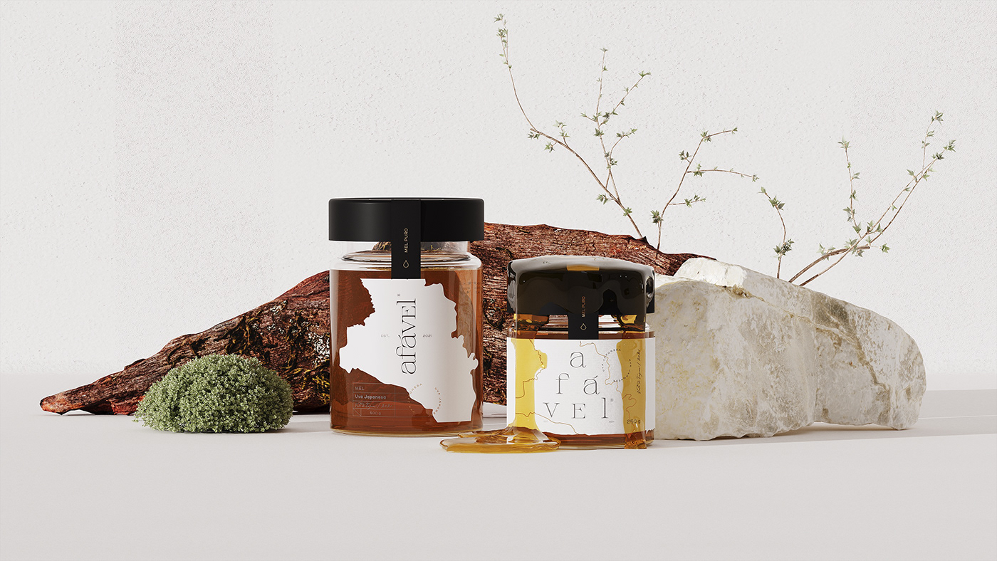 honey Packaging brand identity Nature Ancient bee