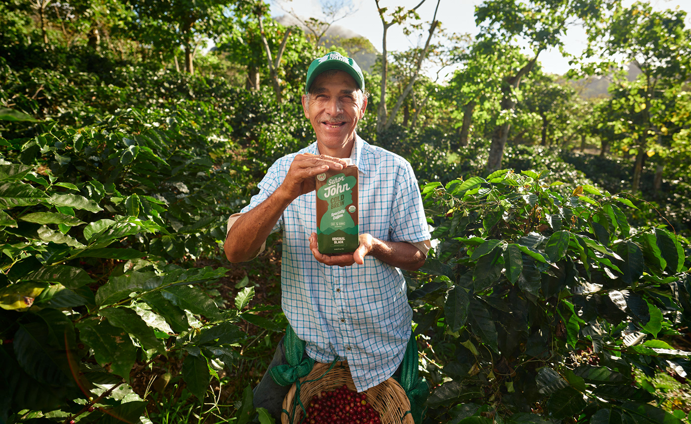 Coffee Cold Brew john Madre Consulting nicaragua tetrapack farmer natural Packaging